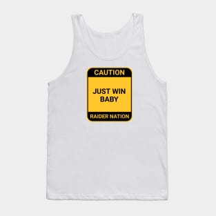 JUST WIN BABY Tank Top